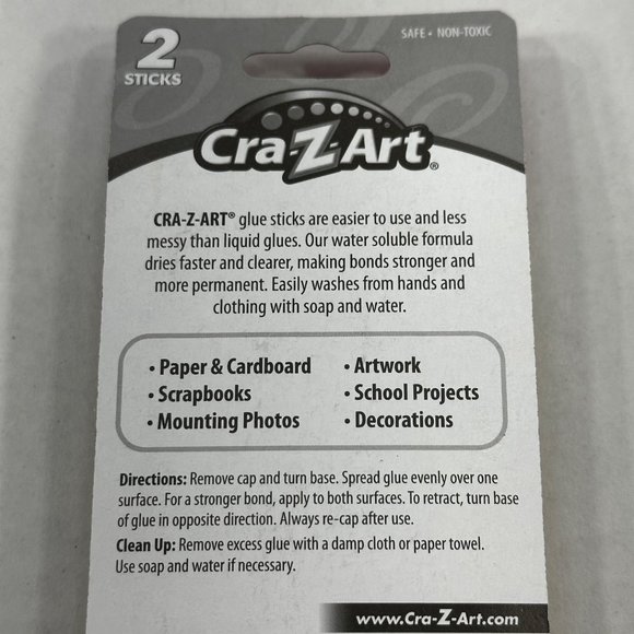 Cra-Z-Art Washable Glue Sticks New In Package - Picture 7 of 7